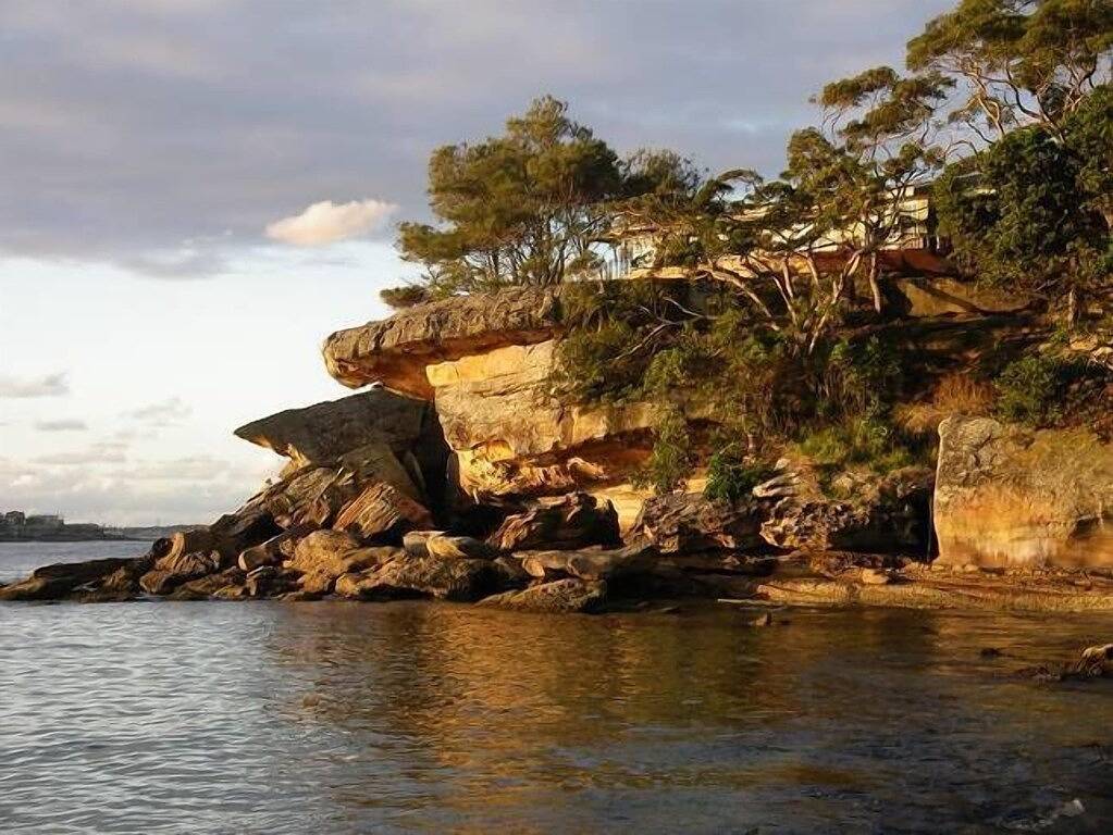 Das Haus auf dem Felsen in Sydney, New South Wales