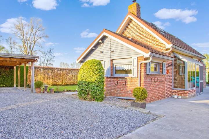 Location de vacances pour 3 personnes, avec Terrasse et Jardin dans Hollebeke