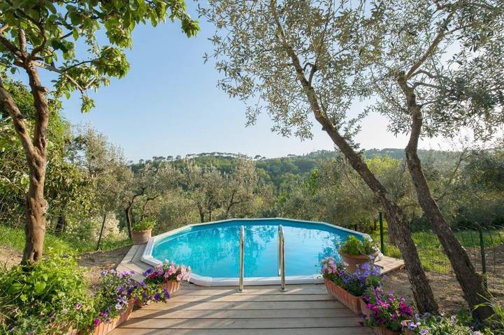 Villa per 10 persone, con Balcone e Terrazza nonché Giardino e Piscina a Impruneta
