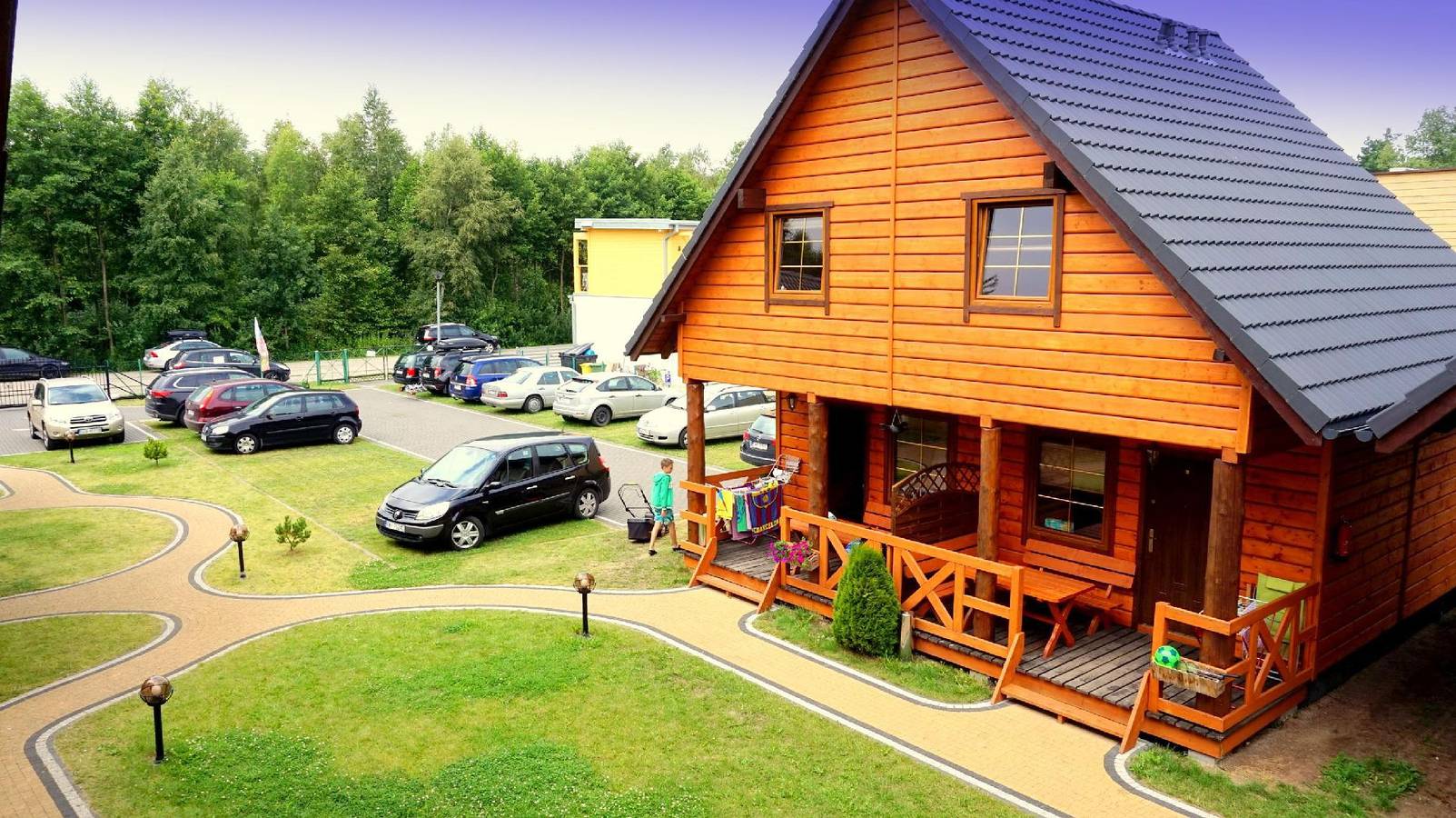 Ferienhaus "Paradise Star2" mit eigener Terrasse in Bobolin, Powiat Sławieński