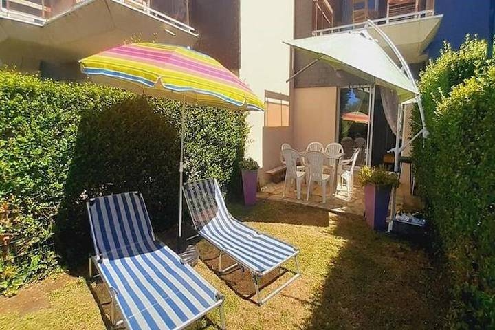 Appartement de vacances pour 4 personnes, avec jardin