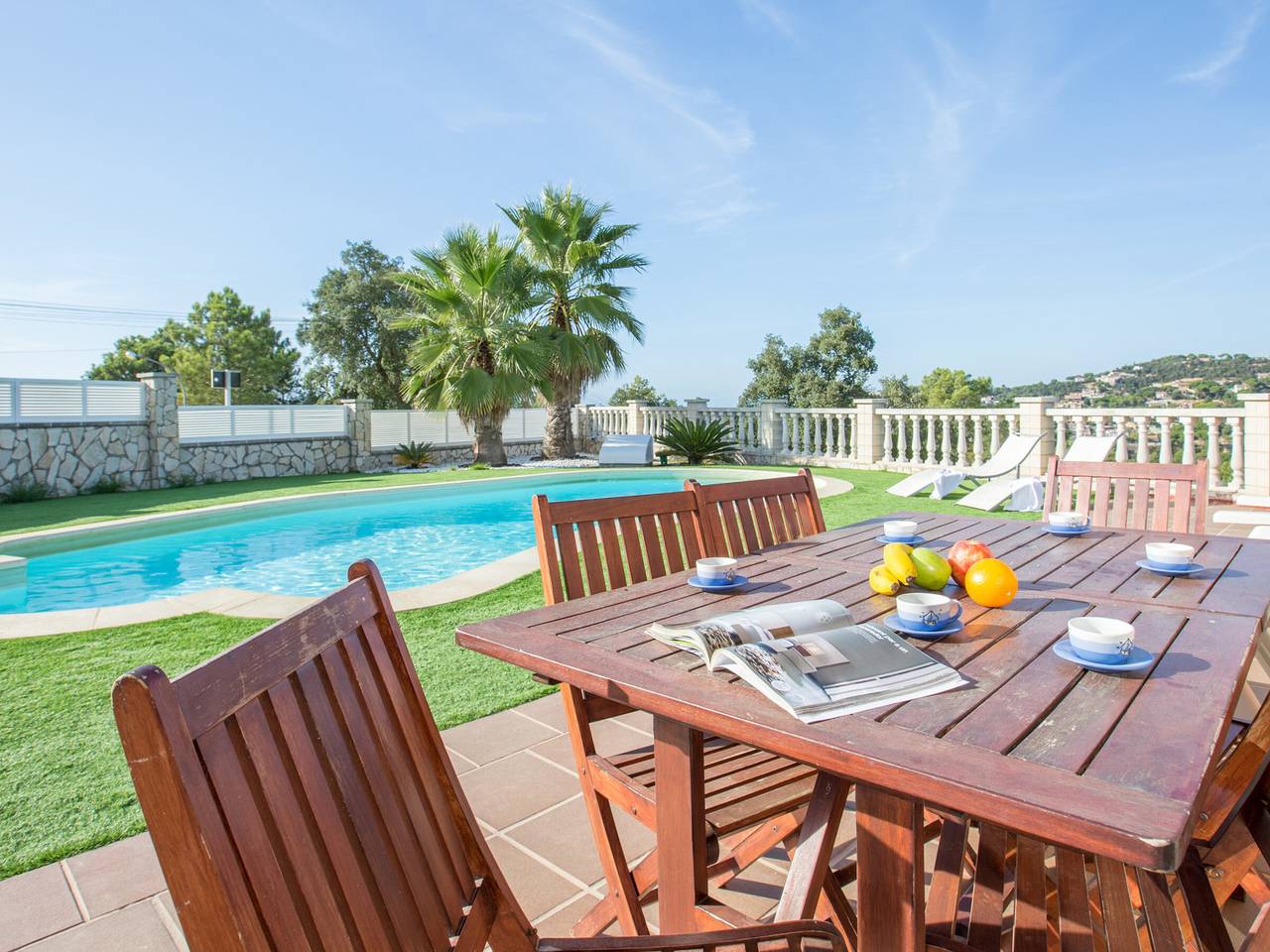 Villa con piscina privada para 6 personas, cerca de la playa y del centro en Lloret de Mar in Lloret de Mar, Costa Brava