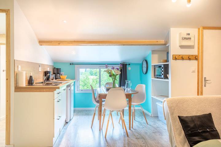 Estudio entero, Estudio 'Cerca del Marais Poitevin' con Wi-Fi in Oulmes, Fontenay-le-Comte