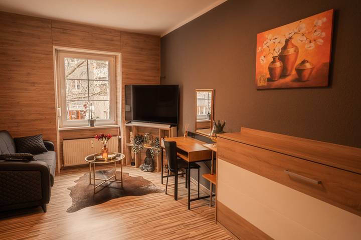 Ferienwohnung für 4 Personen, mit Sauna und Garten in Trier