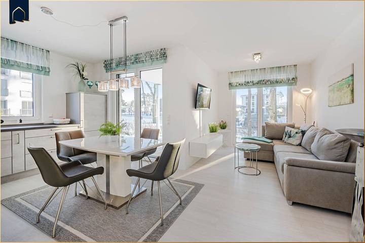 Ferienwohnung für 4 Personen, mit Ausblick und Seeblick sowie Sauna und Garten in Zirchow - 4