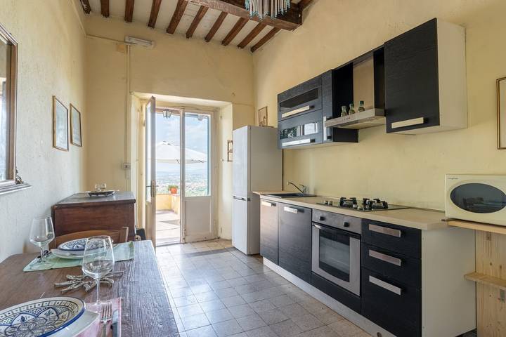 Appartamento intero, Appartamento "Casa do Sol Villa Barbacci" con piscina, giardino, terrazza e Wi-Fi in Monsummano Terme, Provincia di Pistoia