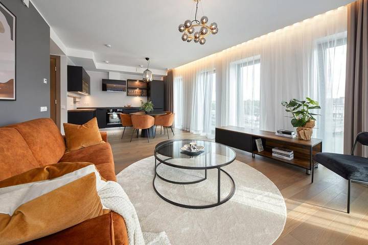 Apartament wakacyjny dla 6 osób, z Balkon i Taras oraz Widok w Tallinn