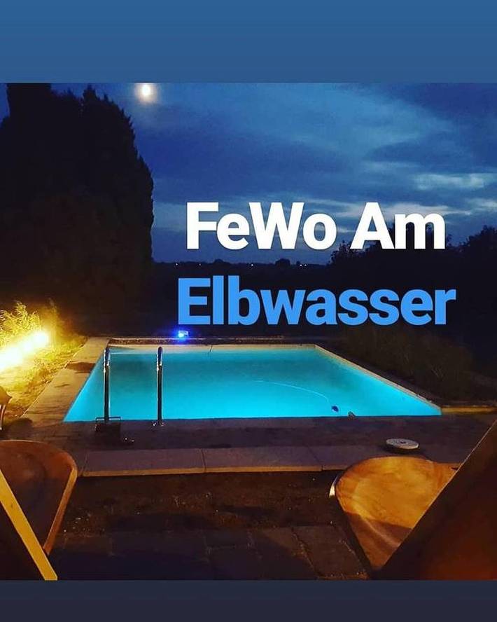 Ferienwohnung für 4 Personen, mit Terrasse und Garten sowie Pool und Ausblick in Jork