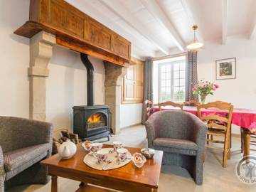 Gîte pour 6 personnes, avec jardin à Le Vrétot