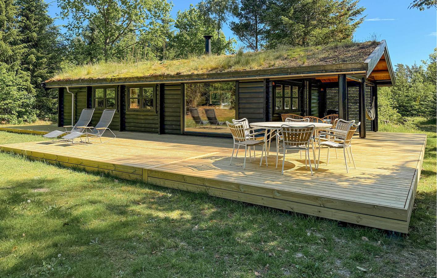Ferienhaus für 6 Personen mit Terrasse in Kolind, Rønde
