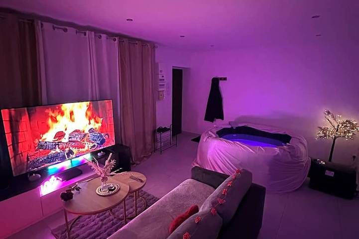 Appartement de vacances pour 2 personnes, avec balcon et jacuzzi