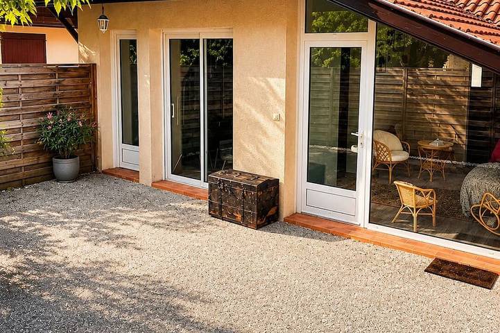 Quiet house in Seignosse. Enclosed patio and parking in Seignosse, Côte d’Argent
