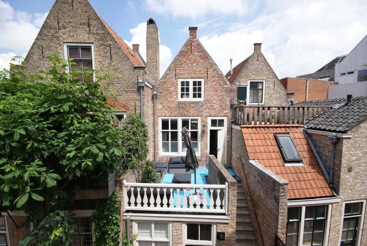 Vakantieappartement voor 4 personen, with Balkon and Terras as well as Uitzicht in Middelburg