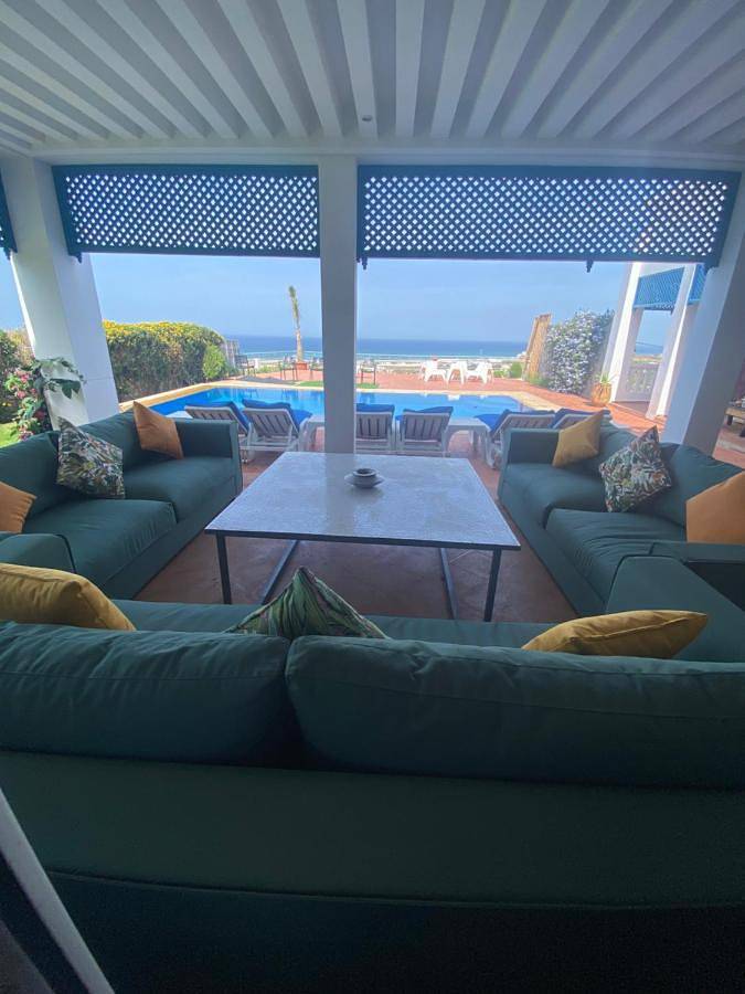Villa pour 21 personnes, avec jardin ainsi que piscine et vue, animaux acceptés à Tanger - 2