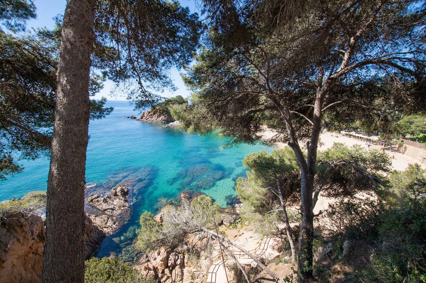 Villa Bay View in Cala San Francisco, Blanes