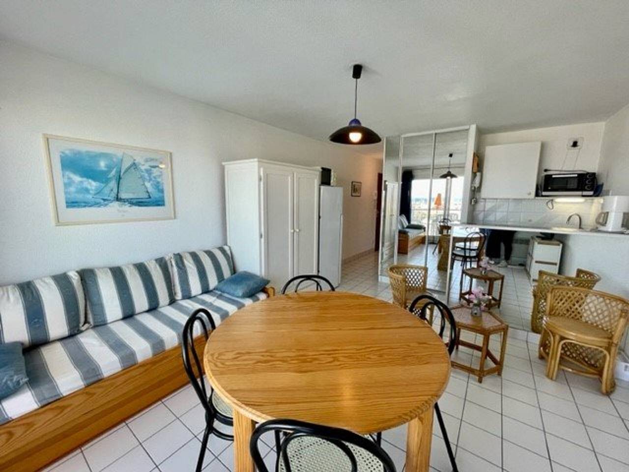 Ganze Wohnung, Quiberon - 2-Zimmer Wohnung - Terrasse - Parkplatz - Haustiere erlaubt in Quiberon, Côte des Mégalithes