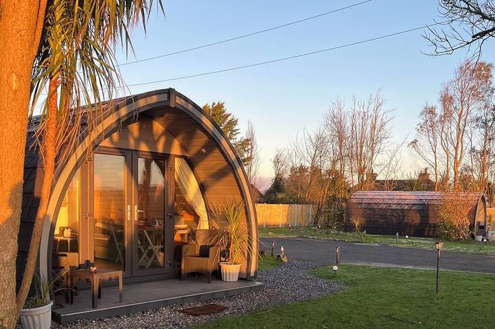 Log cabin for 4 people, with garden and sauna as well as terrace - 1