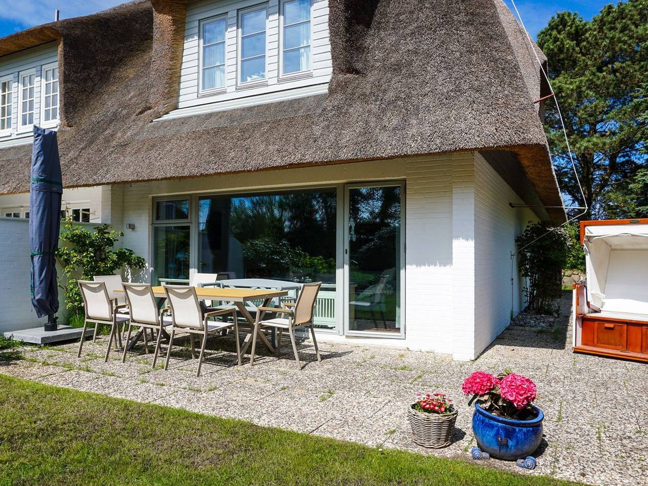 Ganze Ferienwohnung, Kliiriwai 11 - Ferienhaus Kliiriwai 11: Komfortabler Rückzugsort auf Sylt mit Garten & Terrasse in Keitum, Sylt (Gemeinde)