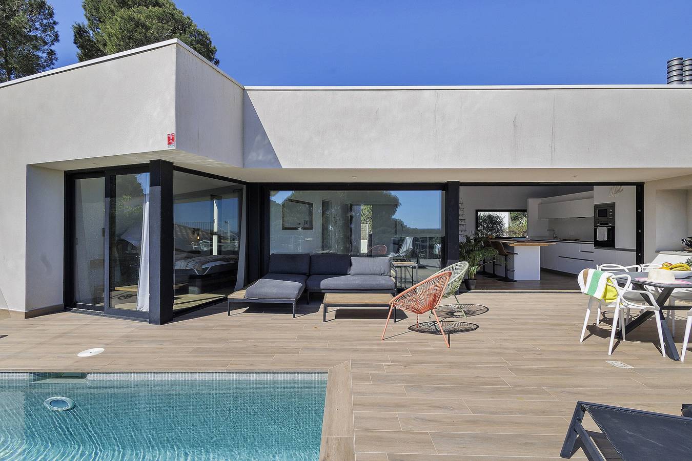 Villa mit Pool, Klimaanlage und Meerblick in Pals, Costa Brava