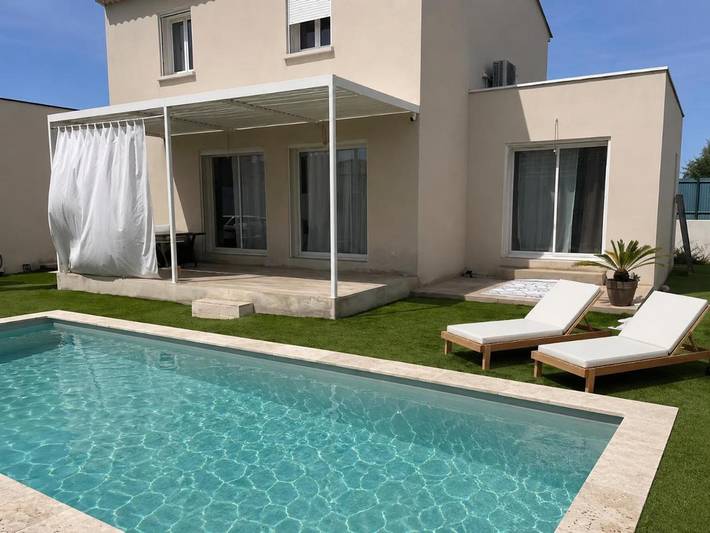 Casa de vacaciones para 7 personas, con piscina y terraza - 1
