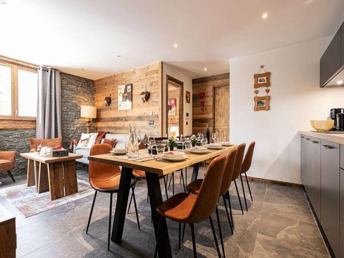 Location de vacances pour 10 personnes, avec sauna et terrasse à Bonneval-sur-Arc