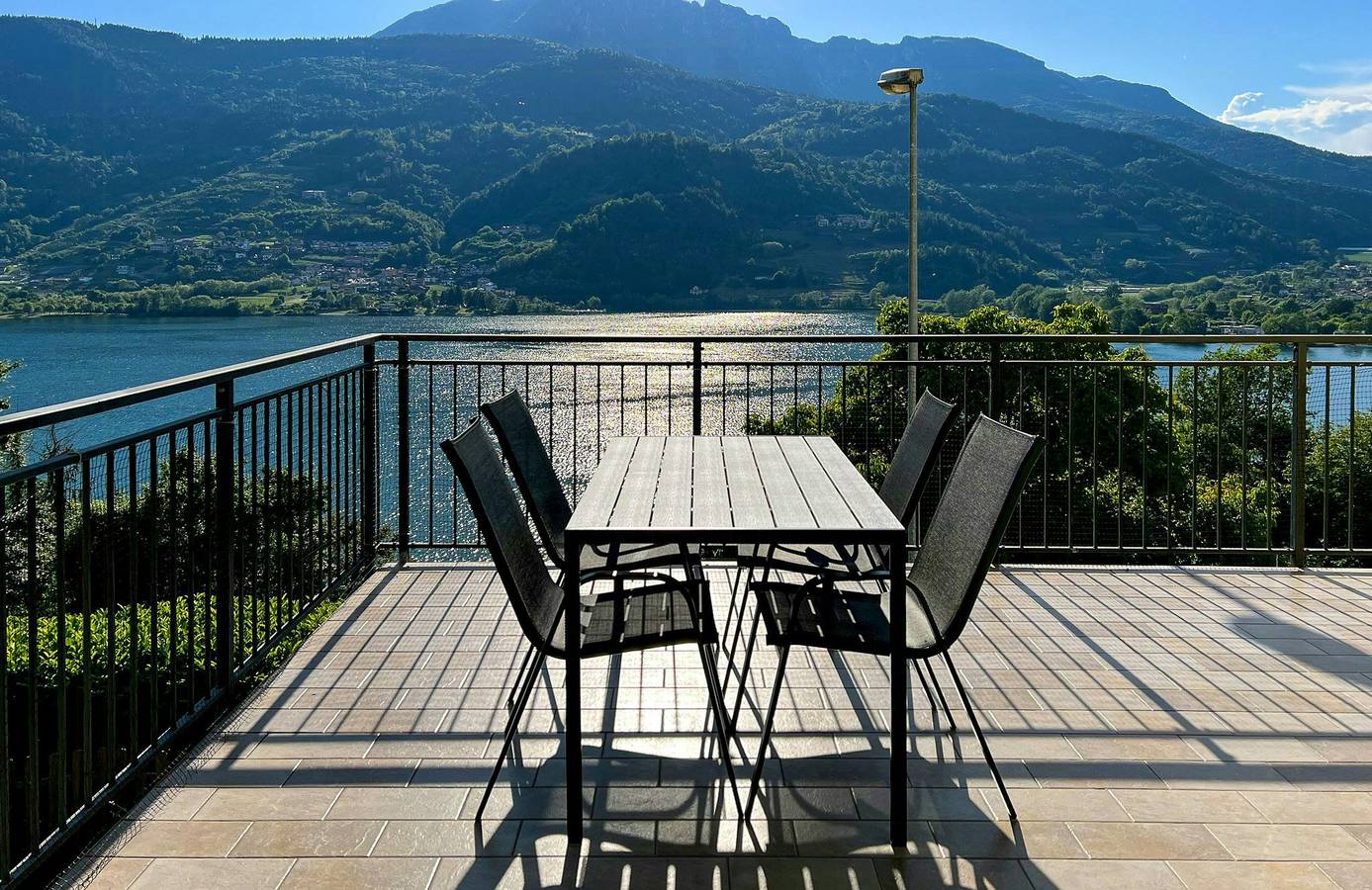 Ganze Wohnung, Blick auf den Caldonazzo-See mit großer Terrasse in Ischia (Pergine Valsugana), Pergine Valsugana
