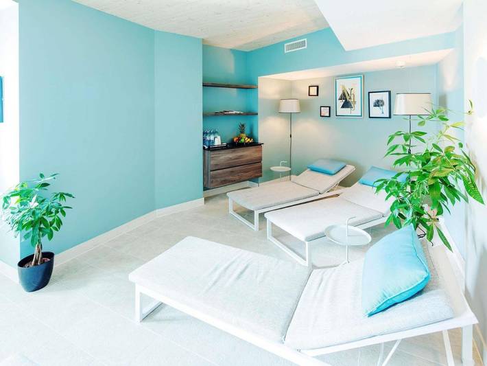 Hôtel pour 2 personnes, avec piscine ainsi que sauna et terrasse, animaux acceptés