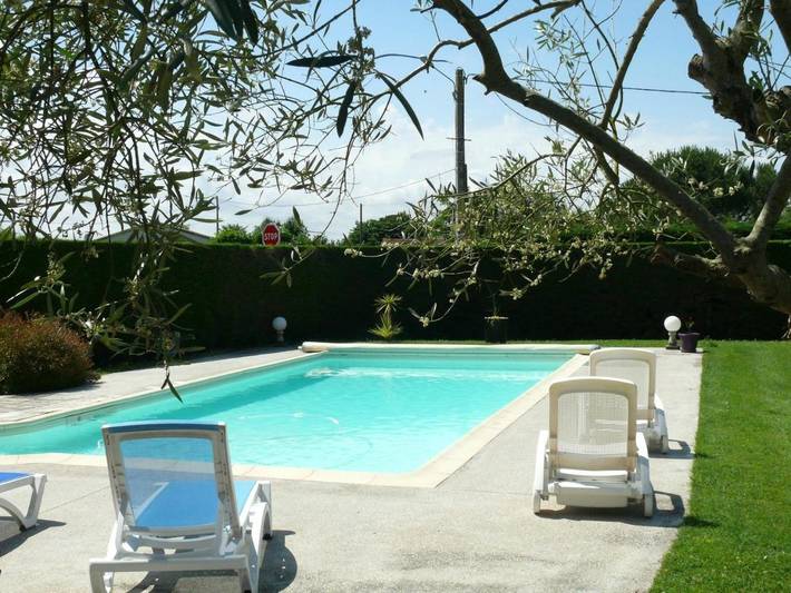 Maison de vacances pour 5 personnes, avec vue ainsi que piscine et jardin - 1