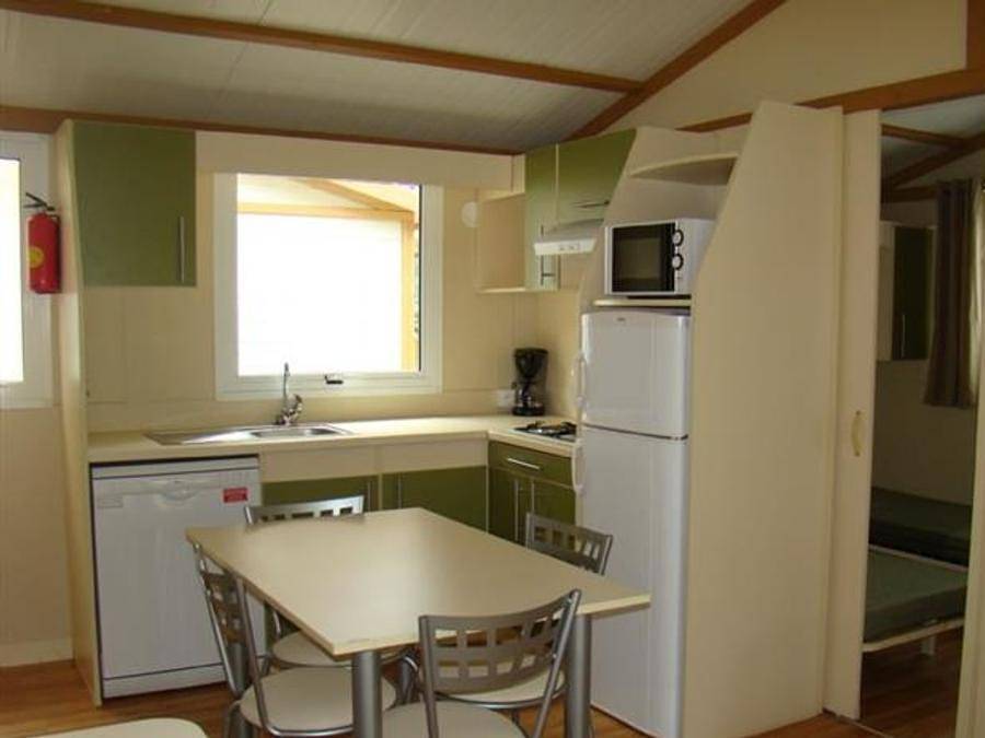 Camping Biper Gorri - Chalet 6 personen - Chalet 3 Schlafzimmer in Espelette, Bayonne und Umgebung