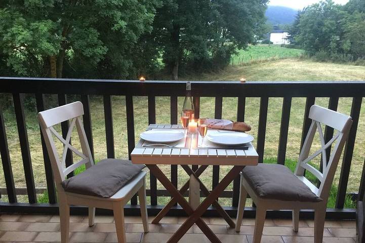 Appartement de vacances pour 4 personnes, avec balcon