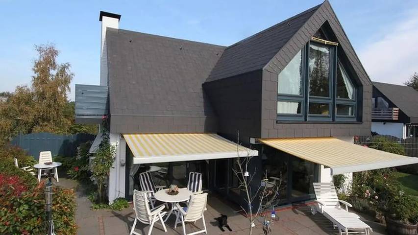 Ferienhaus für 6 Personen, mit Balkon und Garten sowie Sauna in Brodersby an der Schlei