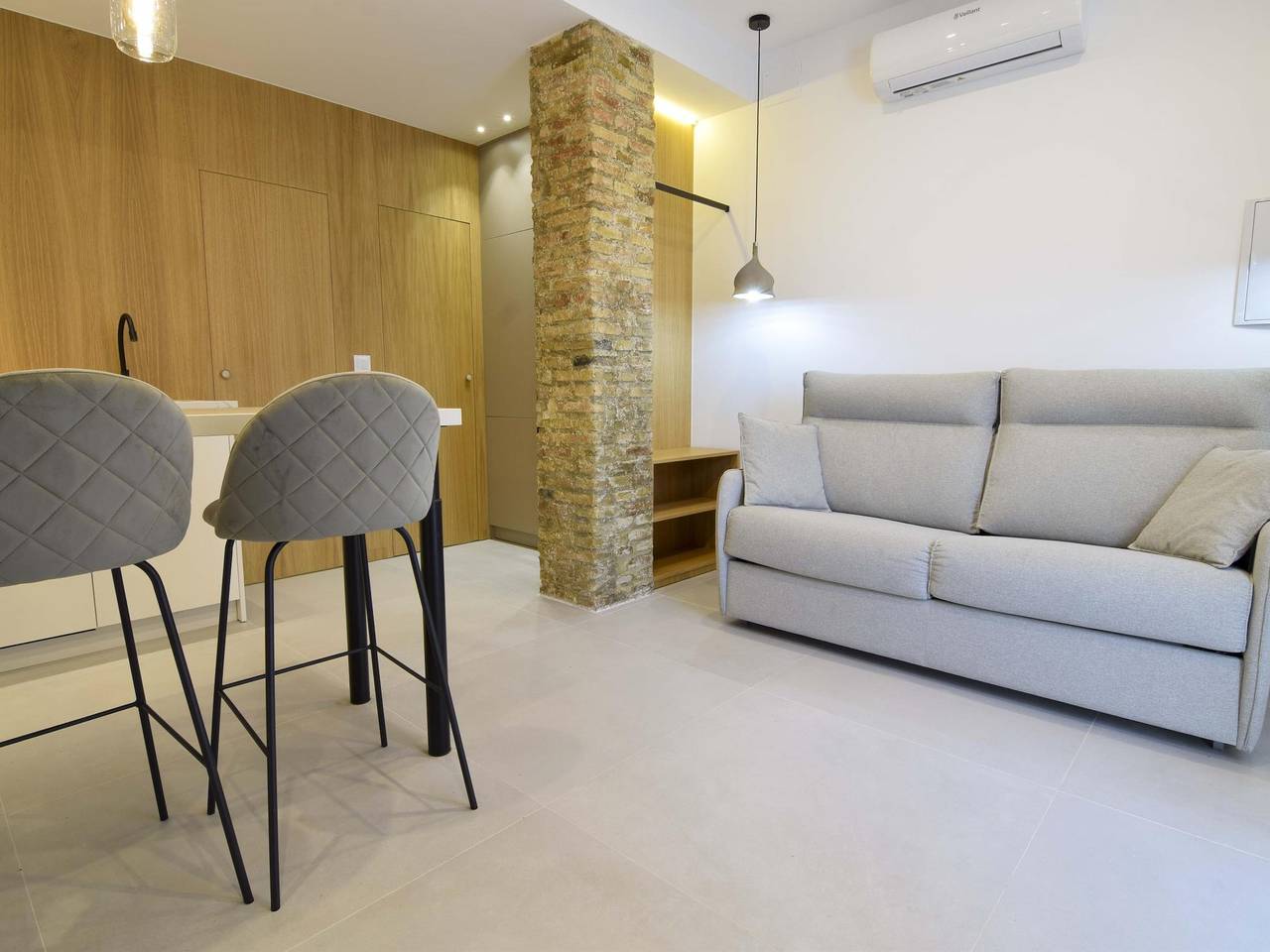 Apartamento vacacional entero, Letmalaga Princesa Huelin A. Apartamento Premium. in Playa de la Misericordia, Málaga