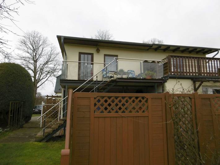 Ferienwohnung für 3 Personen, mit Balkon und Terrasse sowie Garten und Seeblick in Ralswiek - 2