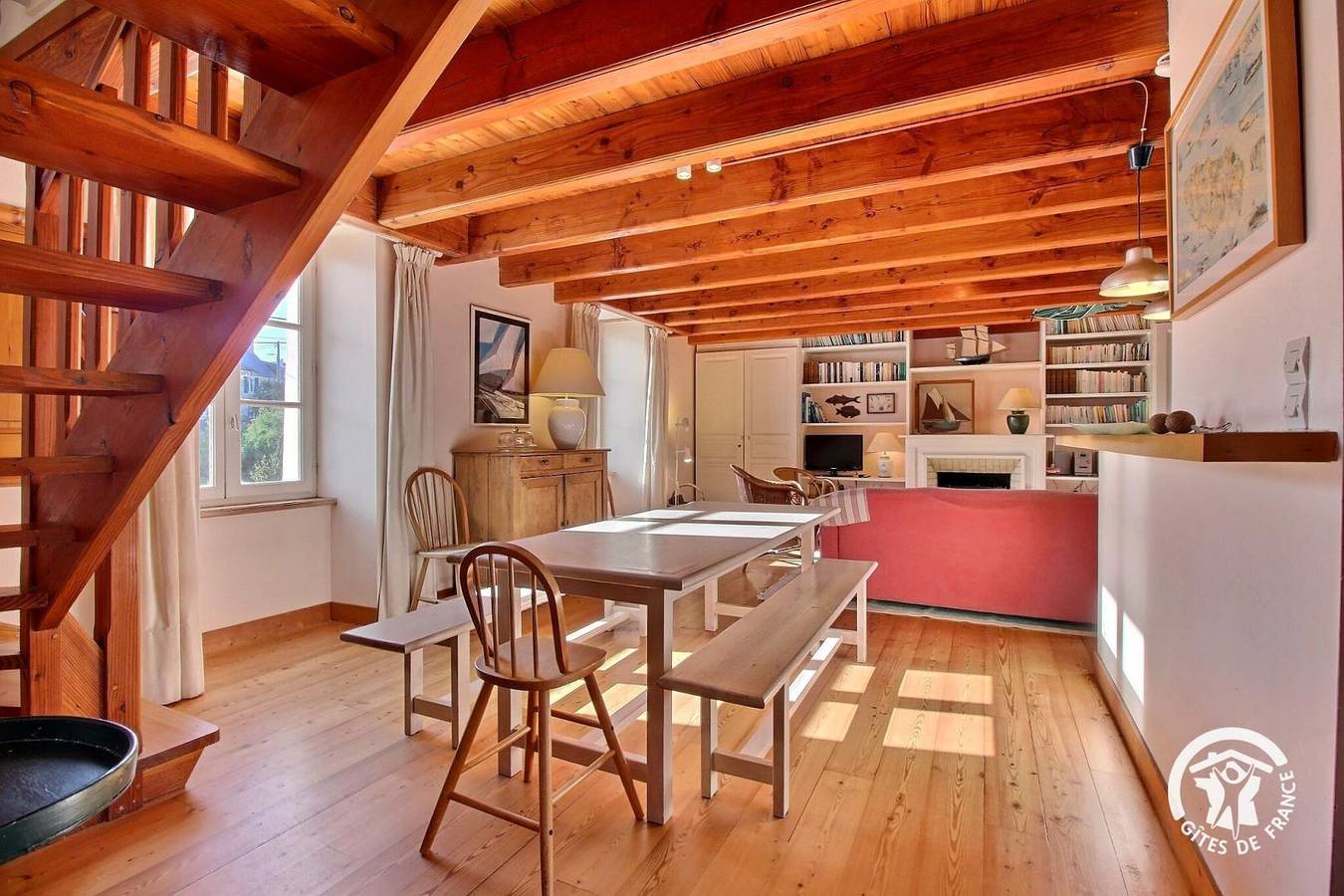 La Maison Bleue in Groix, Côte des Mégalithes