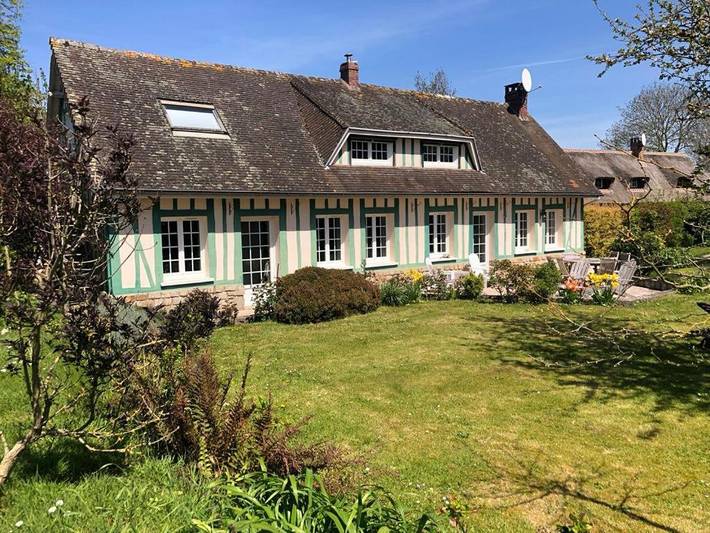 Maison d’hôte pour 6 personnes, avec terrasse et piscine en Seine-Maritime