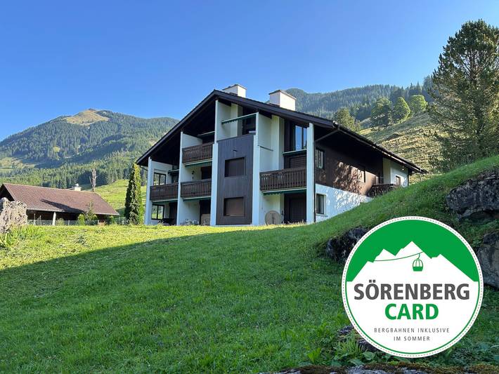 Ferienwohnung für 4 Personen, mit Sauna und Balkon sowie Garten in Sörenberg