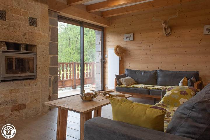 Gîte pour 6 personnes, avec jardin, animaux acceptés à La Bourboule
