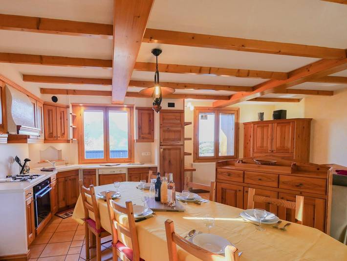 Gîte Contier in Puy-Sanières, Écrins National Park