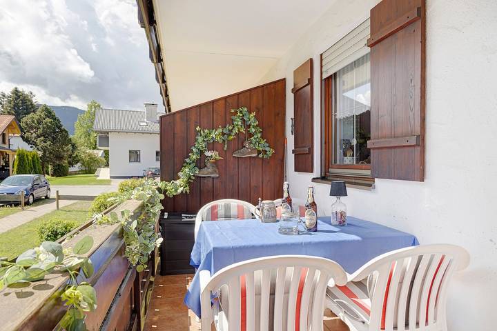 Appartement entier, Appartement « Vogel » avec vue sur la montagne, jardin commun et Wi-Fi in Wertach, Souabe (Bavière)
