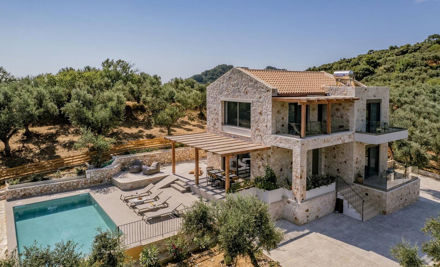 Villa voor 6 personen met uitzicht op zee in Vasilikos, Zakynthos