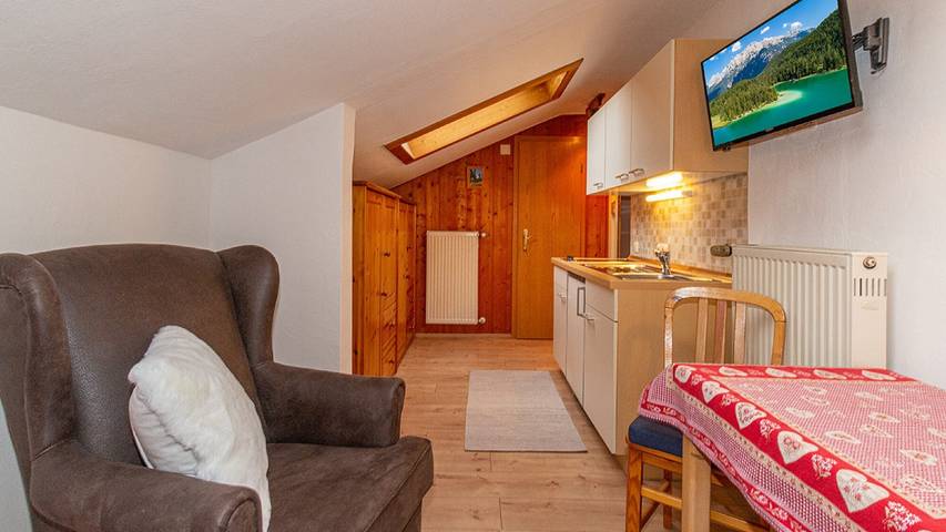 Studio für 2 Personen, mit Garten im Mittenwald - 4