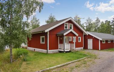 Chalet für 6 Personen, mit Seeblick und Garten sowie Terrasse und Sauna in Südschweden