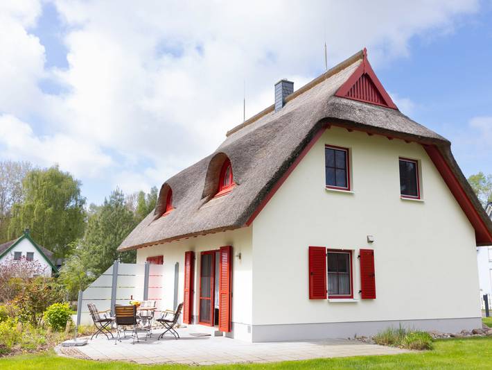 Ferienhaus für 4 Personen, mit Terrasse und Garten sowie Sauna in Trassenheide