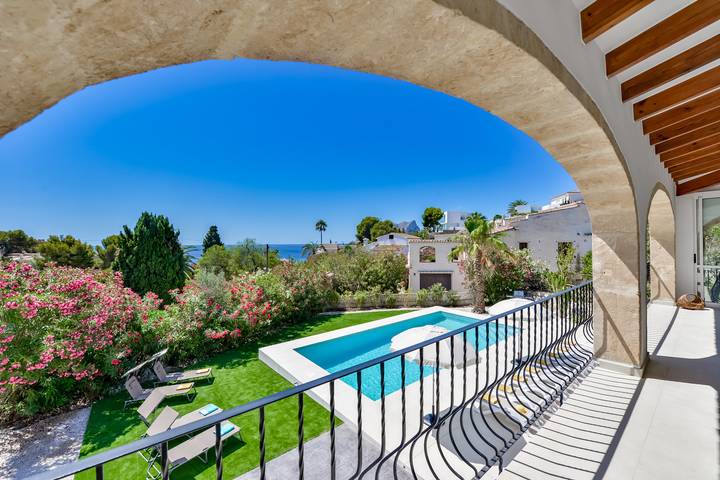 Casa rural para 12 personas, con Balcón y Jardín en Benisa