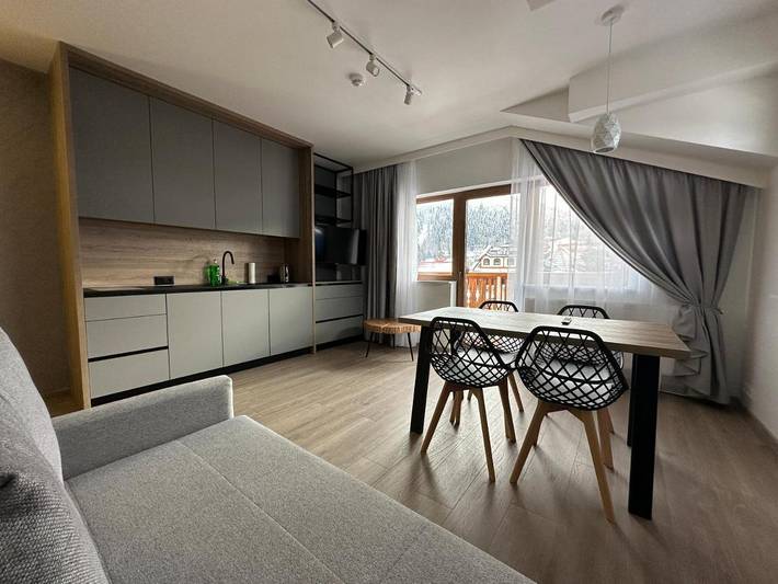 Apartament wakacyjny dla 4 osób, z widok i ogród w Szczyrk