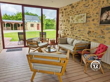 Cottage per 2 Persone in Saint-Georges-sur-Erve, Paesi della Loira, Foto 1