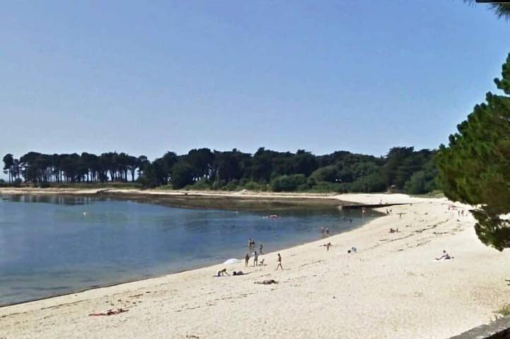 Gîte pour 8 personnes, avec balcon, animaux acceptés dans Plage Men Er Beleg