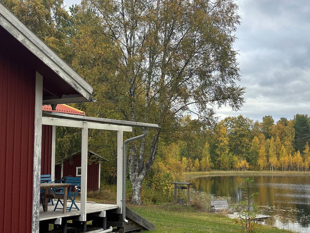Larsgården – Ferienhaus direkt am See mit Ruderboot in Dalarna in Dalarna