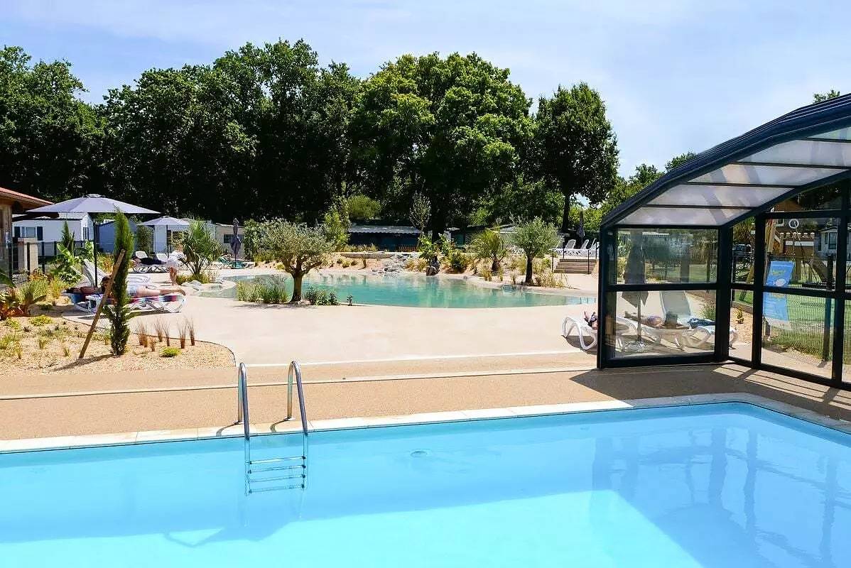 Mobil-home | Comfort | 3 Ch. | 6 pers. | Terrasse surélevée | A/C in Vensac, Région de Lesparre-Médoc