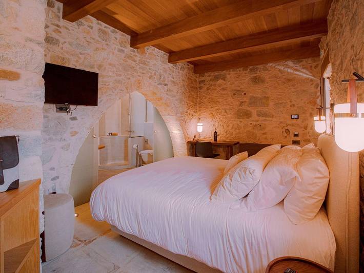 Location de vacances pour 2 personnes, avec terrasse en Crète